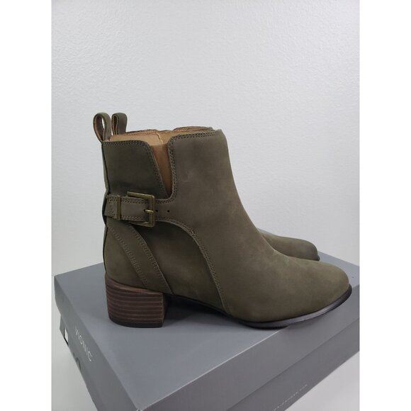 Vionic Women's Sienna Boots in Olive - Size 7 - Picture 4 of 9